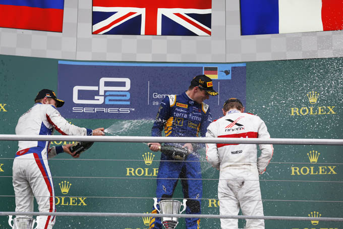 GP2 podium